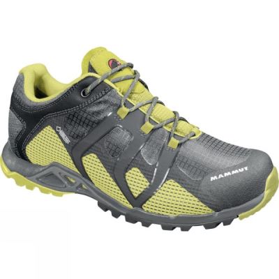 Zapatos Mammut Comfort Low GTX Surround Hombre Gris / Amarillo - Chile YTU978236